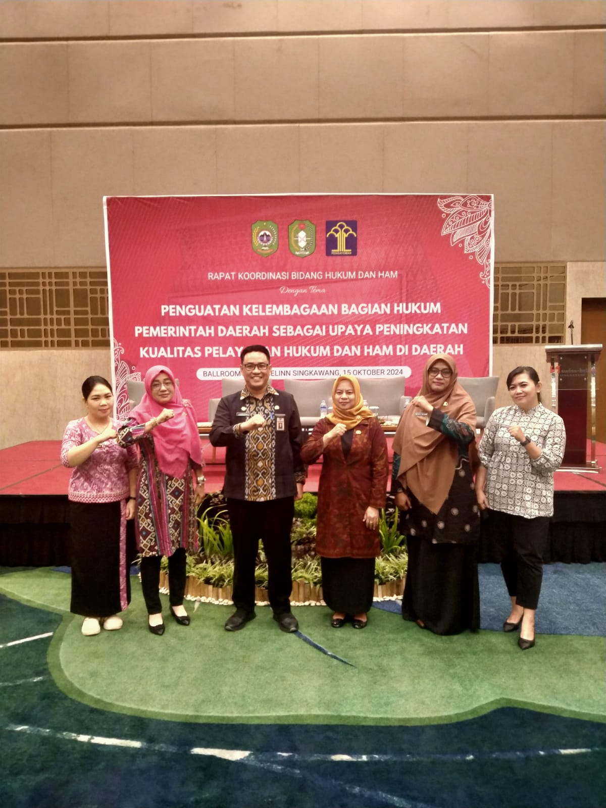 Rapat Koordinasi Bidang Hukum dan HAM