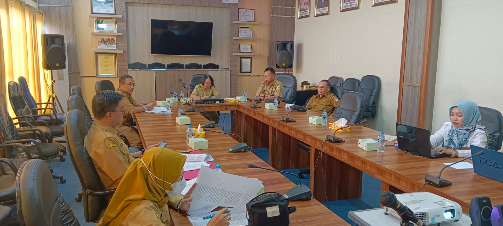 RAPAT PEMBAHASAN RANCANGAN PERATURAN BUPATI