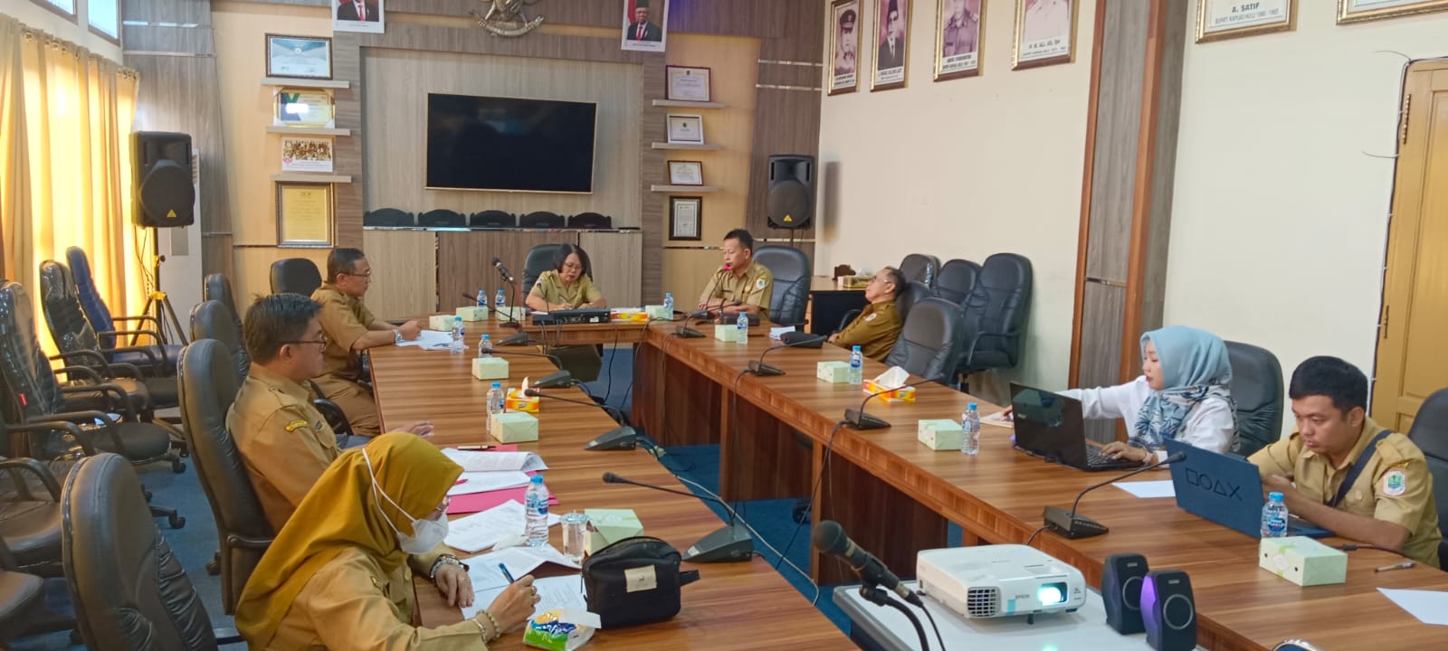 RAPAT PEMBAHASAN RANCANGAN PERATURAN BUPATI