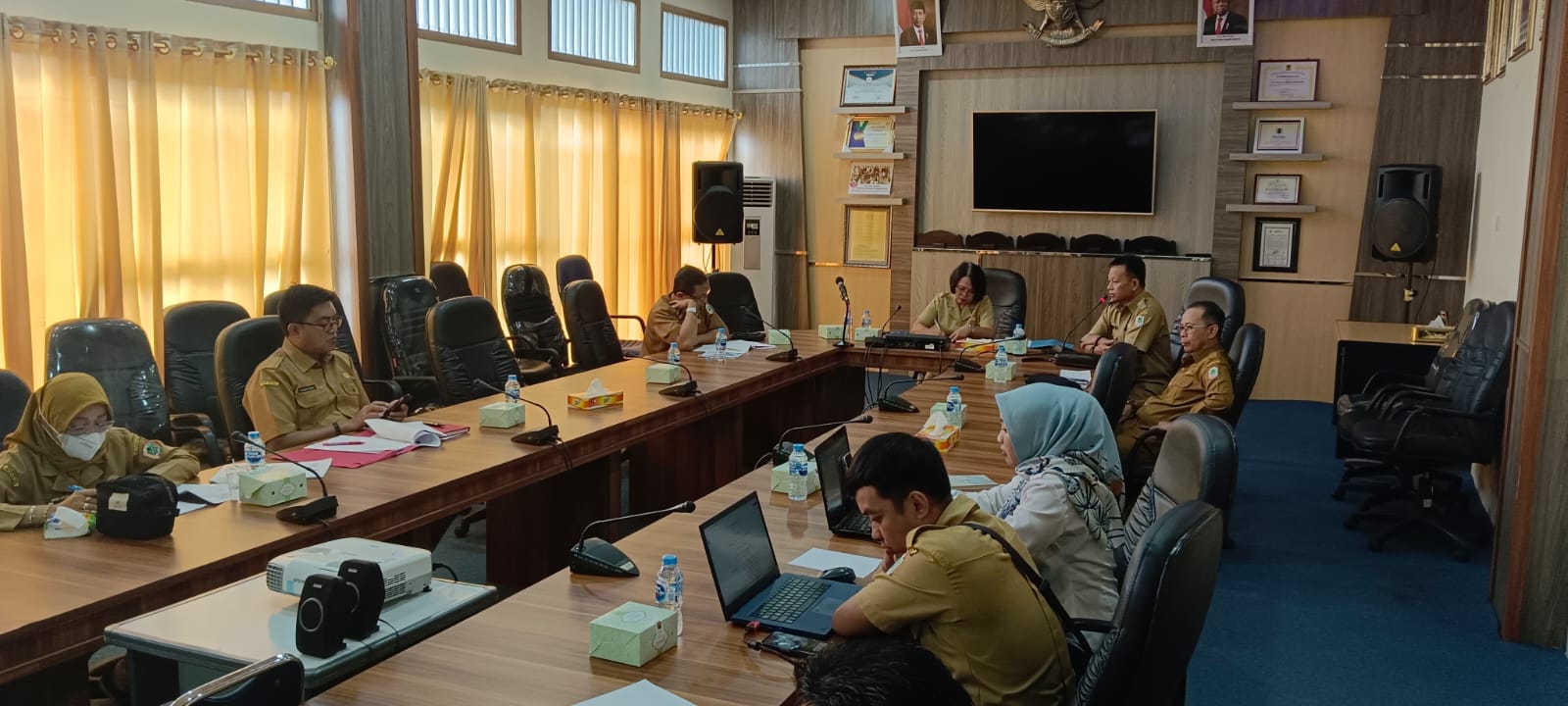 RAPAT PEMBAHASAN RANCANGAN PERATURAN BUPATI